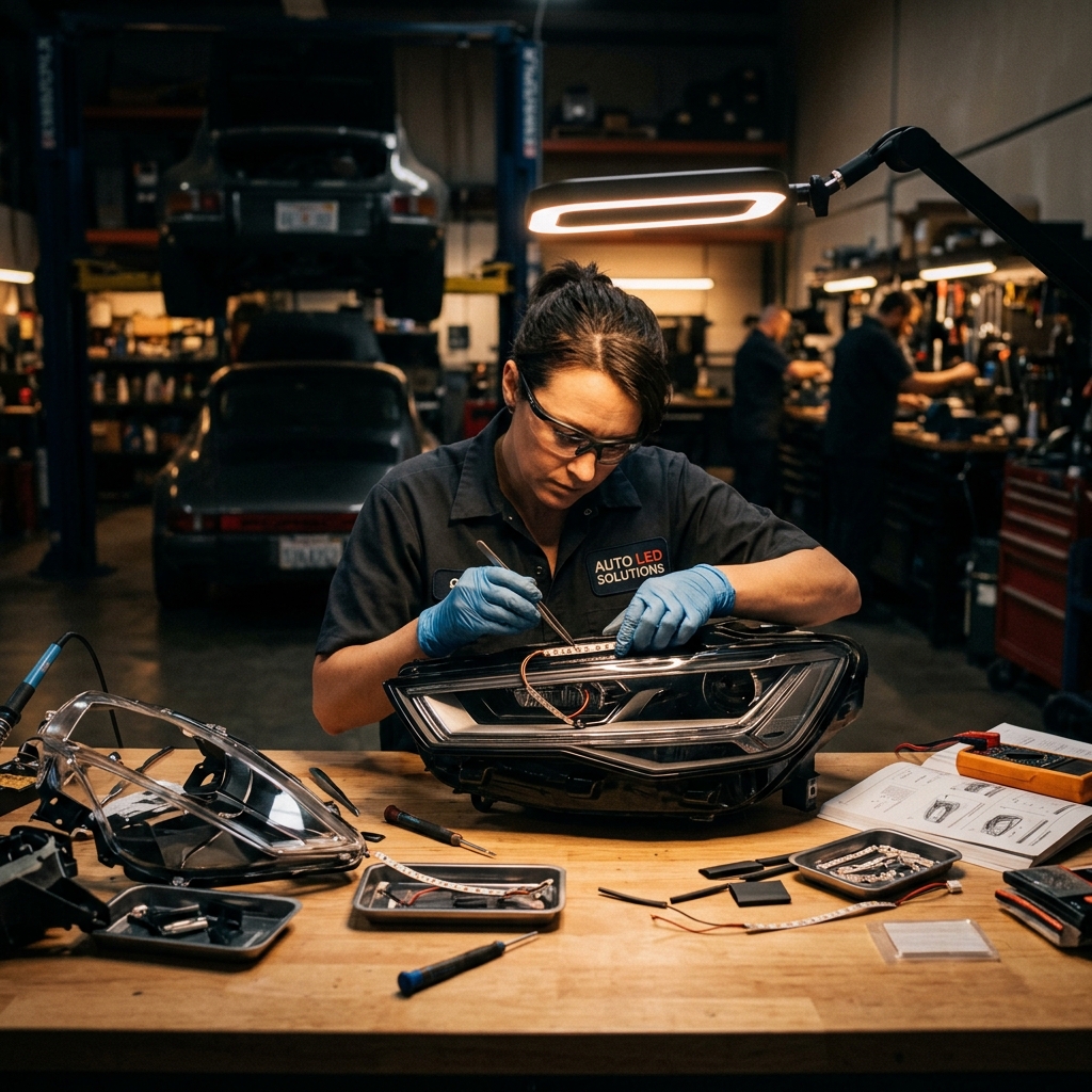 Tren Modifikasi Custom Headlamp dan DRL Tahun Ini