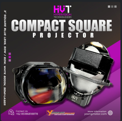HVT COMPACT SQUARE 3"